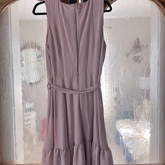 Calvin Klein Pink Tiered Tie Front Sundress - Picture 2 of 3